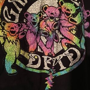 Grateful Dead Women's Black Short Sleeve Tee